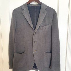Boglioli K Jacket - Gray Wool - Super Soft - 42R